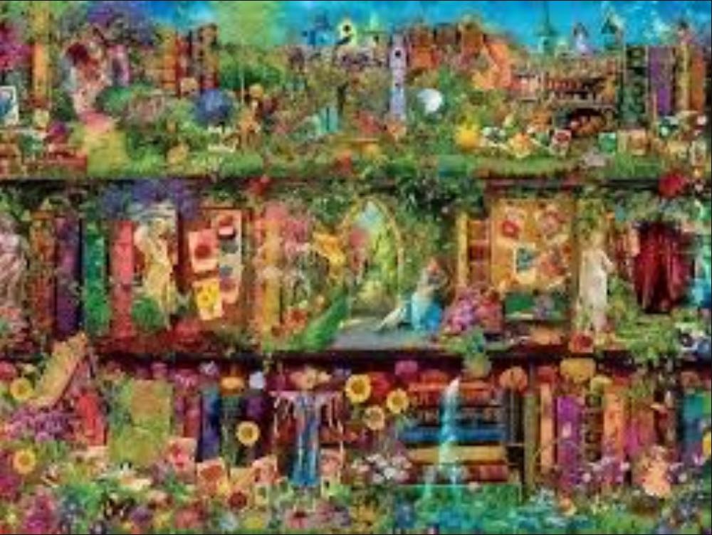 Garden Shelf, The - Educa puzzle collectible [Barcode 8412668167667] - Main Image 2