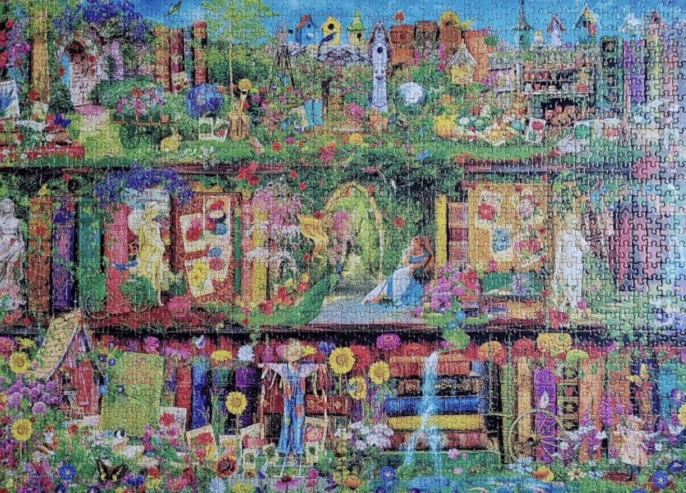 Garden Shelf, The - Educa puzzle collectible [Barcode 8412668167667] - Main Image 3