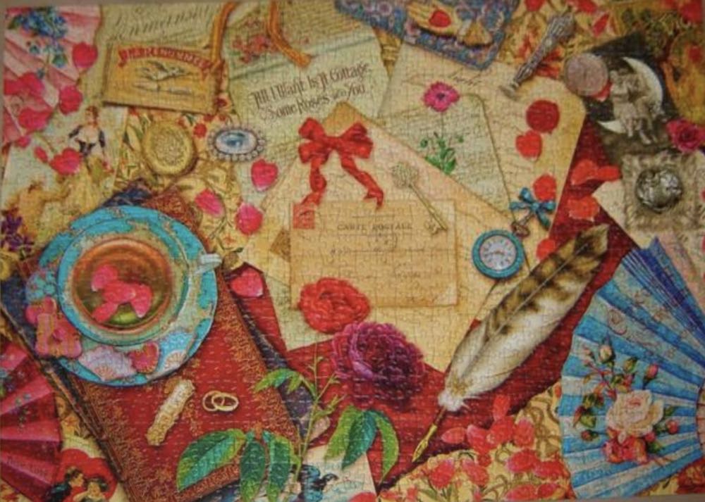 Vintage Love Letters - Schmidt Puzzle puzzle collectible [Barcode 4001504582180] - Main Image 3
