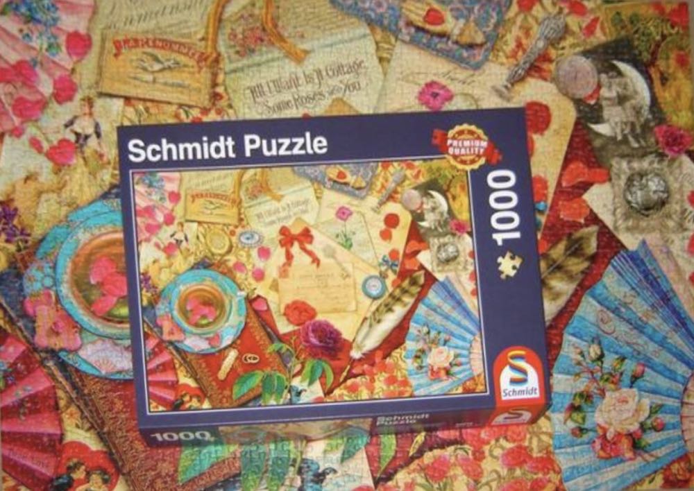 Vintage Love Letters - Schmidt Puzzle puzzle collectible [Barcode 4001504582180] - Main Image 4