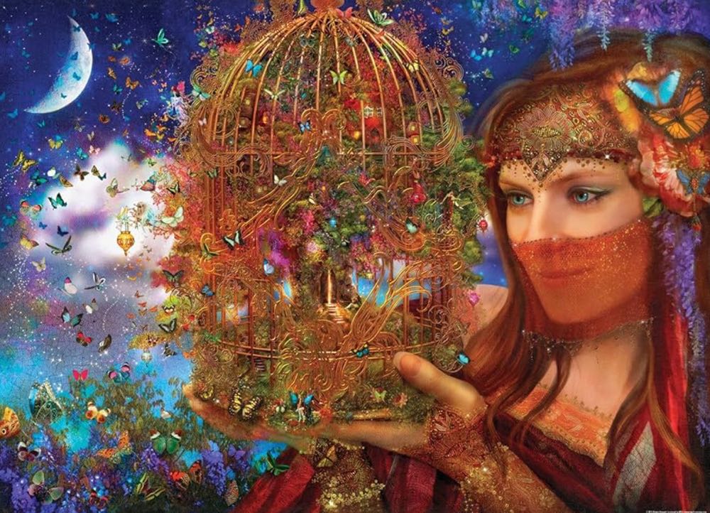 Her Butterfly Fairytale Gaat Niet Door - Mega Puzzles puzzle collectible [Barcode 072348509613] - Main Image 2