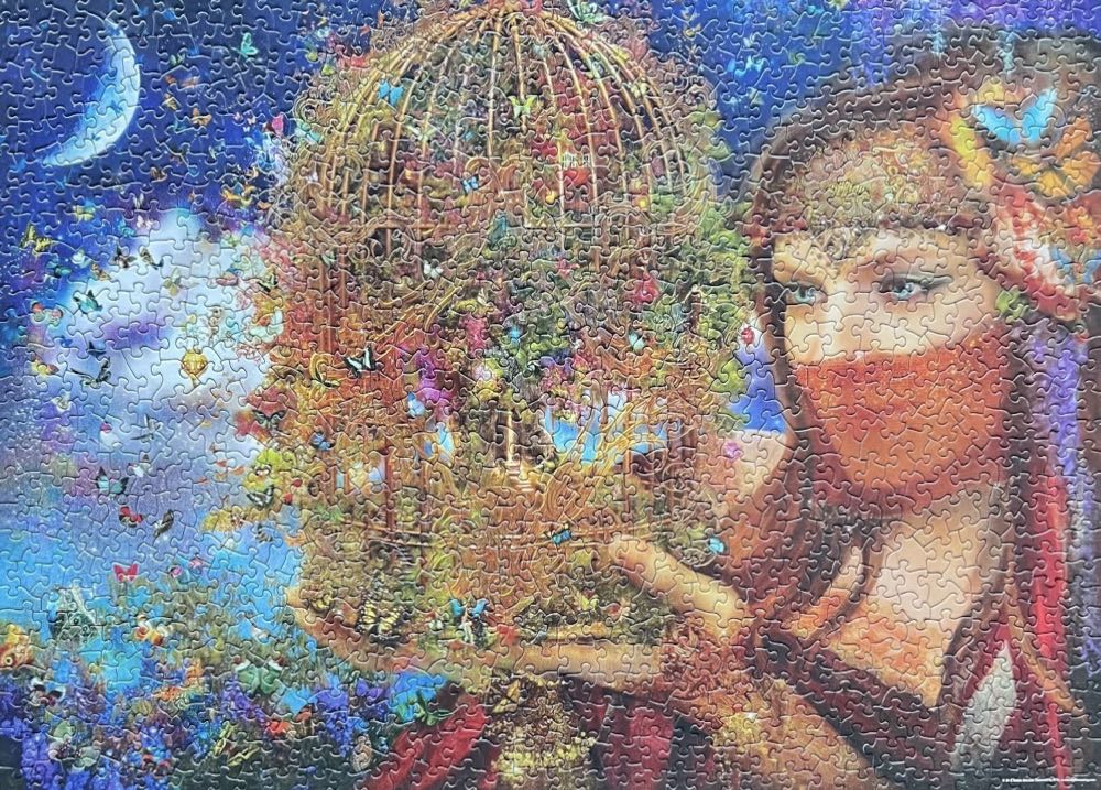 Her Butterfly Fairytale Gaat Niet Door - Mega Puzzles puzzle collectible [Barcode 072348509613] - Main Image 3