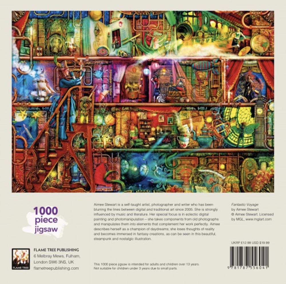 Fantastic Voyage - Flame Tree puzzle collectible [Barcode 9781787556041] - Main Image 2
