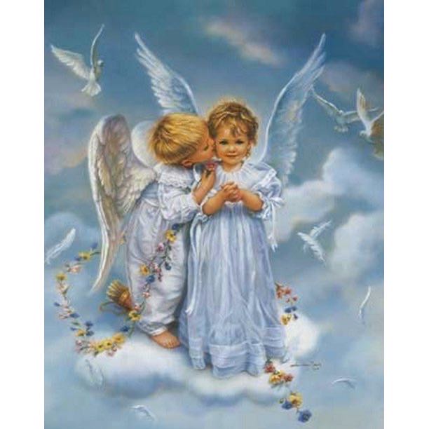 Angel Kisses - White Mountain puzzle collectible [Barcode 803355093525] - Main Image 2