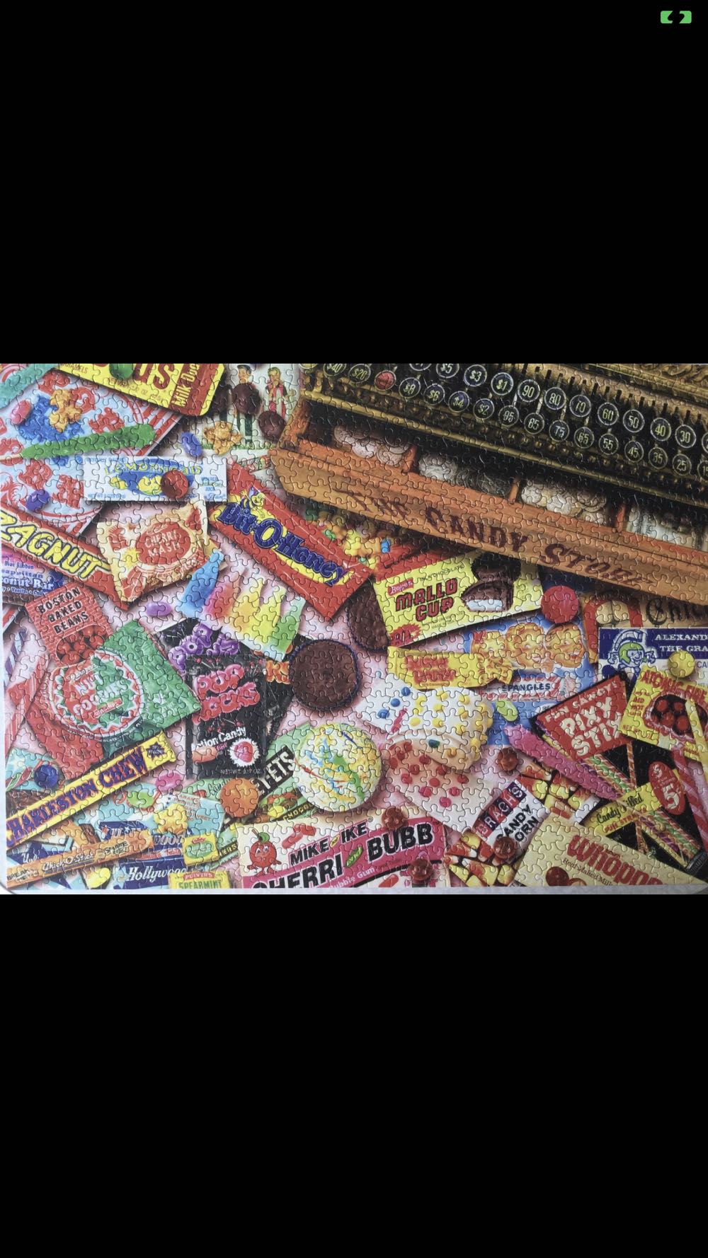 Vintage Candy Shop - COMPLETED - Ceaco puzzle collectible [Barcode 021081330428] - Main Image 3