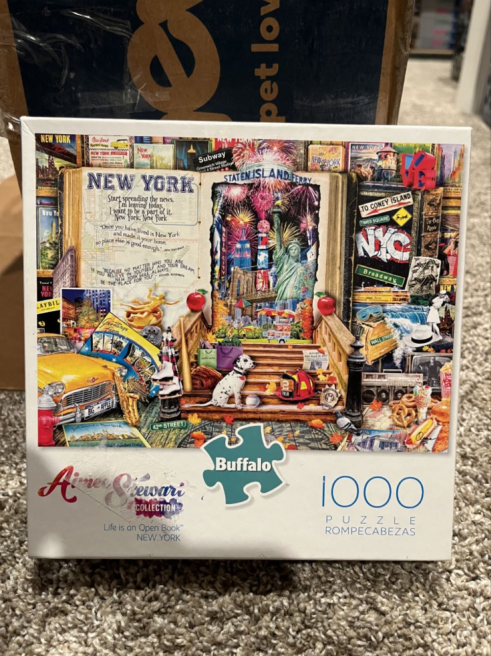 Life Is An Open Book: New York - Buffalo puzzle collectible [Barcode 079346117420] - Main Image 2