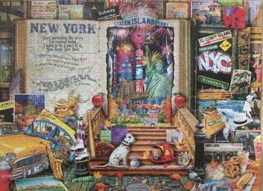 Life Is An Open Book: New York - Buffalo puzzle collectible [Barcode 079346117420] - Main Image 3