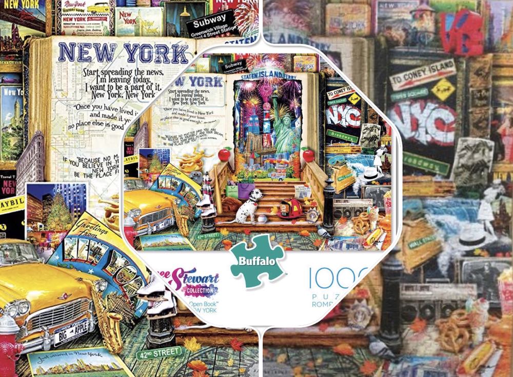 Life Is An Open Book: New York - Buffalo puzzle collectible [Barcode 079346117420] - Main Image 4