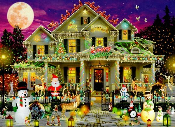 Happy Holidays. - From Cheryl. NFT  - Vermont Christmas Company puzzle collectible - Main Image 2