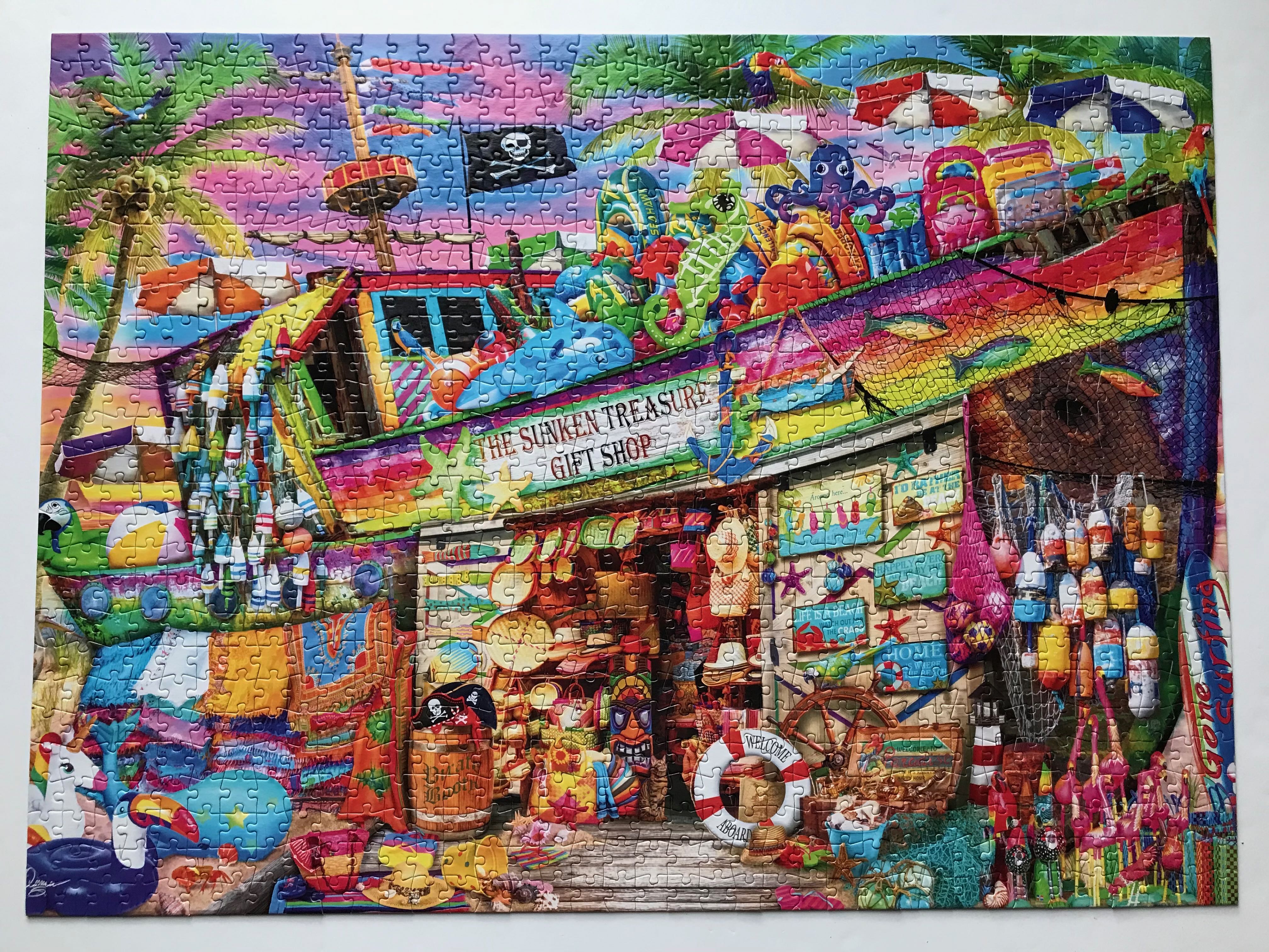 Sunken Treasure - Buffalo puzzle collectible [Barcode 079346117512] - Main Image 2