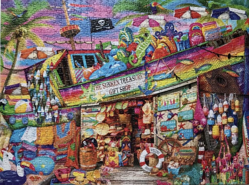 Sunken Treasure - Buffalo puzzle collectible [Barcode 079346117512] - Main Image 3