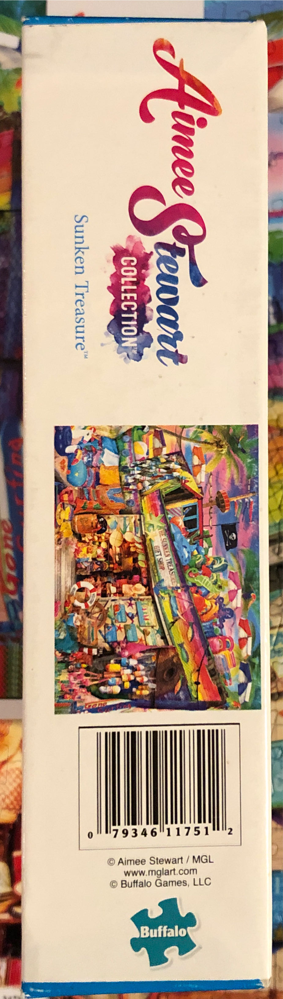Sunken Treasure - Buffalo puzzle collectible [Barcode 079346117512] - Main Image 4