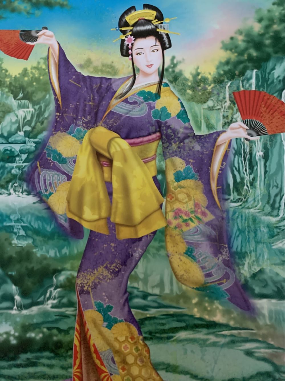 Flowering - Yanoman puzzle collectible [Barcode 4979817131794] - Main Image 2