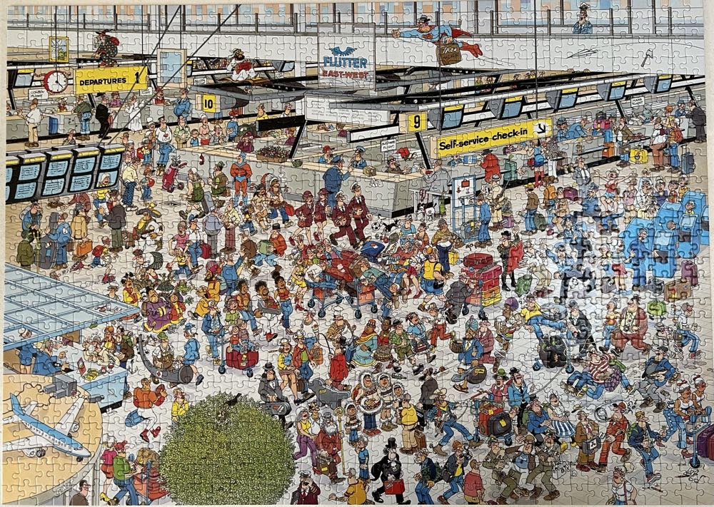 Vertrekhal - Jumbo puzzle collectible [Barcode 8710126016480] - Main Image 3