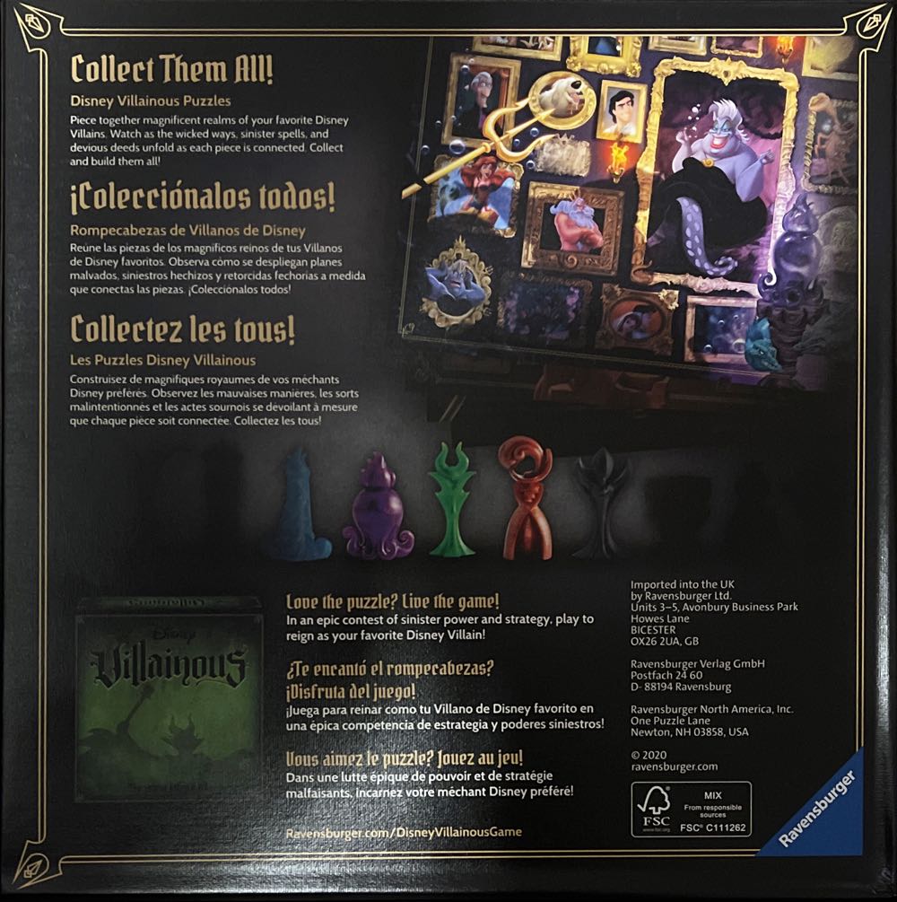 Disney Villainous: Hades - Ravensburger puzzle collectible [Barcode 4005556800131] - Main Image 2