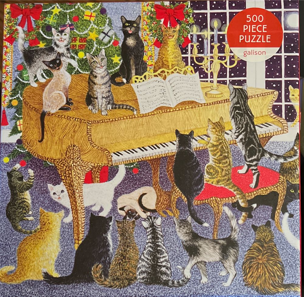 Christmas Chorus - Galison puzzle collectible [Barcode 9780735353084] - Main Image 2