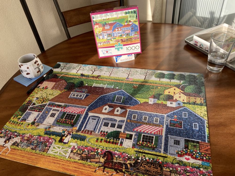 CW-Prairie Wind Flowers - Buffalo Games puzzle collectible [Barcode 079346114542] - Main Image 3