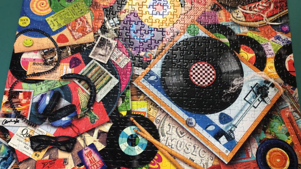 Viva Le Vinyl - Ravensburger puzzle collectible [Barcode 4005556823789] - Main Image 2