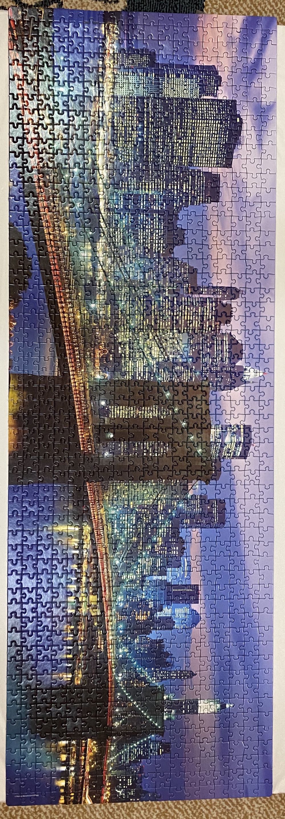 New York Brooklyn Bridge - Clementoni puzzle collectible [Barcode 8005125394340] - Main Image 2
