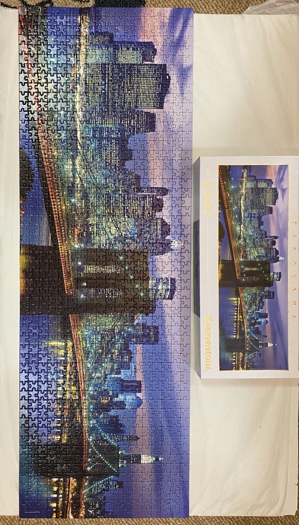 New York Brooklyn Bridge - Clementoni puzzle collectible [Barcode 8005125394340] - Main Image 3