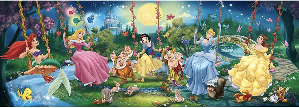 Disney. Panorama. Swinging Princess - Clementoni puzzle collectible [Barcode 8005125391356] - Main Image 2