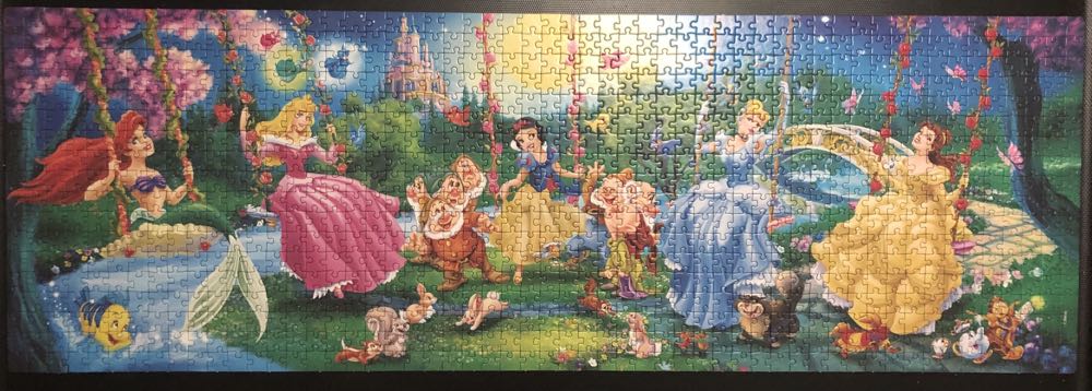 Disney. Panorama. Swinging Princess - Clementoni puzzle collectible [Barcode 8005125391356] - Main Image 3