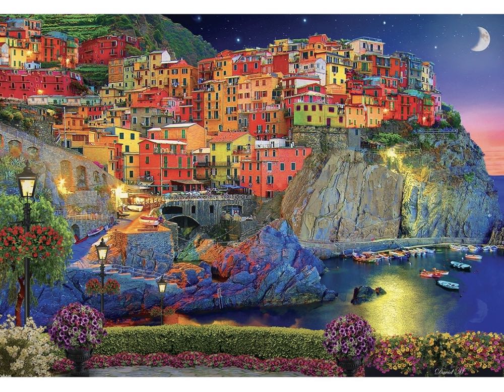 Evening Glow - Master Pieces puzzle collectible [Barcode 705988718038] - Main Image 2
