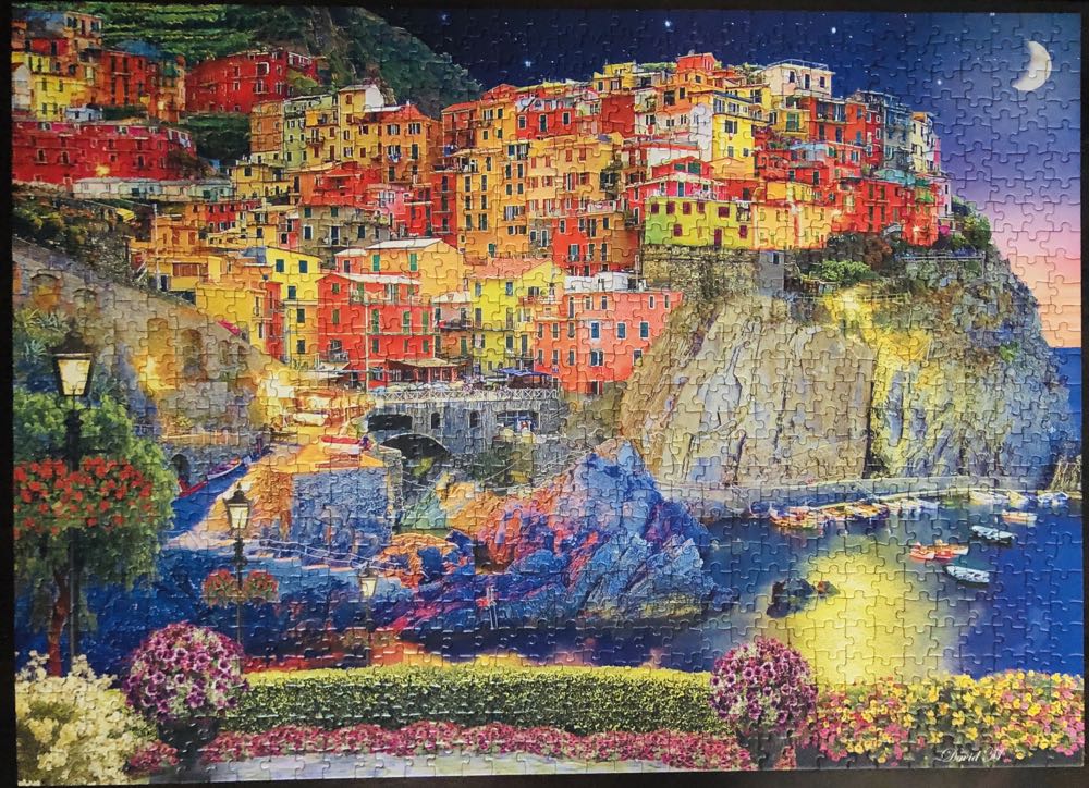 Evening Glow - Master Pieces puzzle collectible [Barcode 705988718038] - Main Image 3