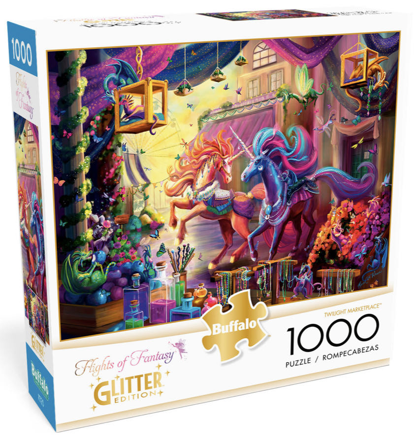 Twilight Marketplace - Buffalo Games puzzle collectible [Barcode 079346121083] - Main Image 3