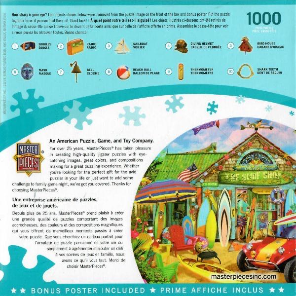 Beach Time Fun 🟦 - MasterPieces puzzle collectible [Barcode 705988720017] - Main Image 3