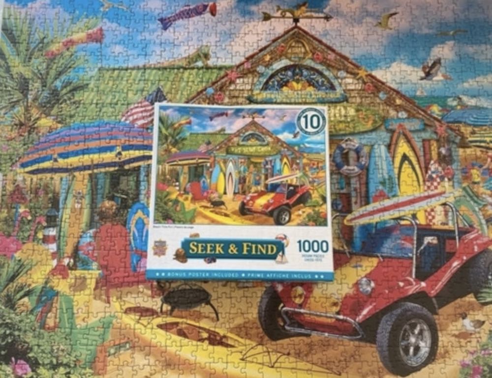 Beach Time Fun 🟦 - MasterPieces puzzle collectible [Barcode 705988720017] - Main Image 4