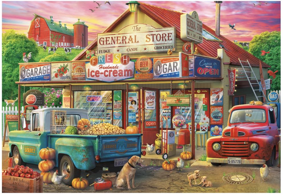 Country Store - Buffalo puzzle collectible [Barcode 079346020904] - Main Image 2