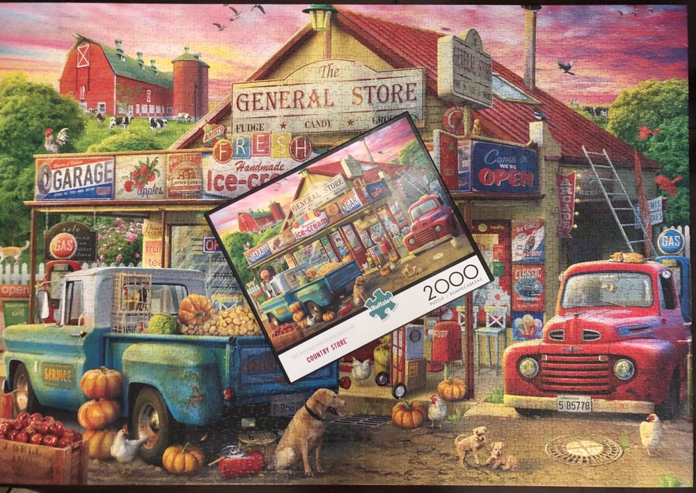 Country Store - Buffalo puzzle collectible [Barcode 079346020904] - Main Image 3