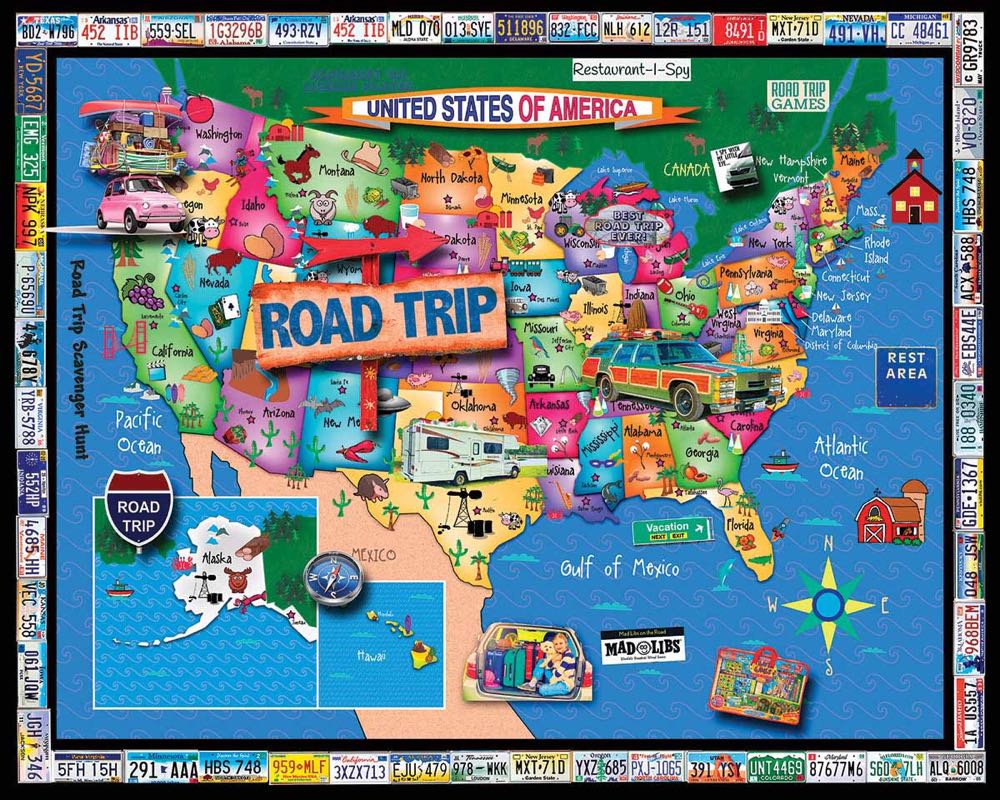 Family Vacation - White Mountain puzzle collectible - Main Image 2