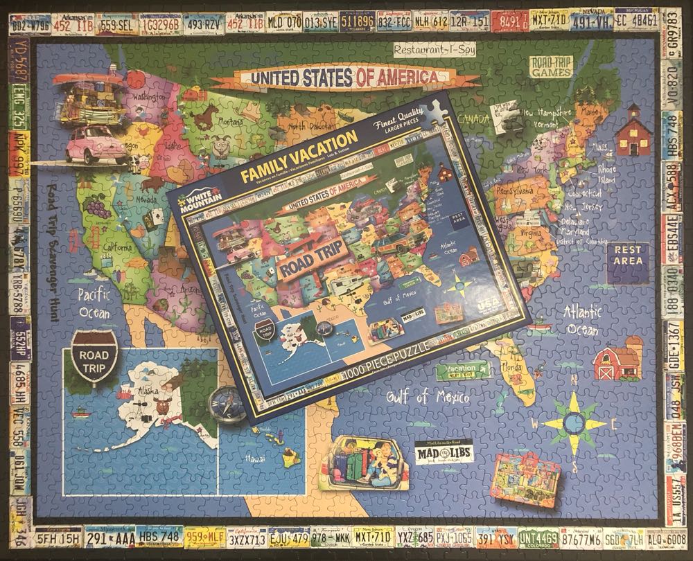 Family Vacation - White Mountain puzzle collectible - Main Image 3
