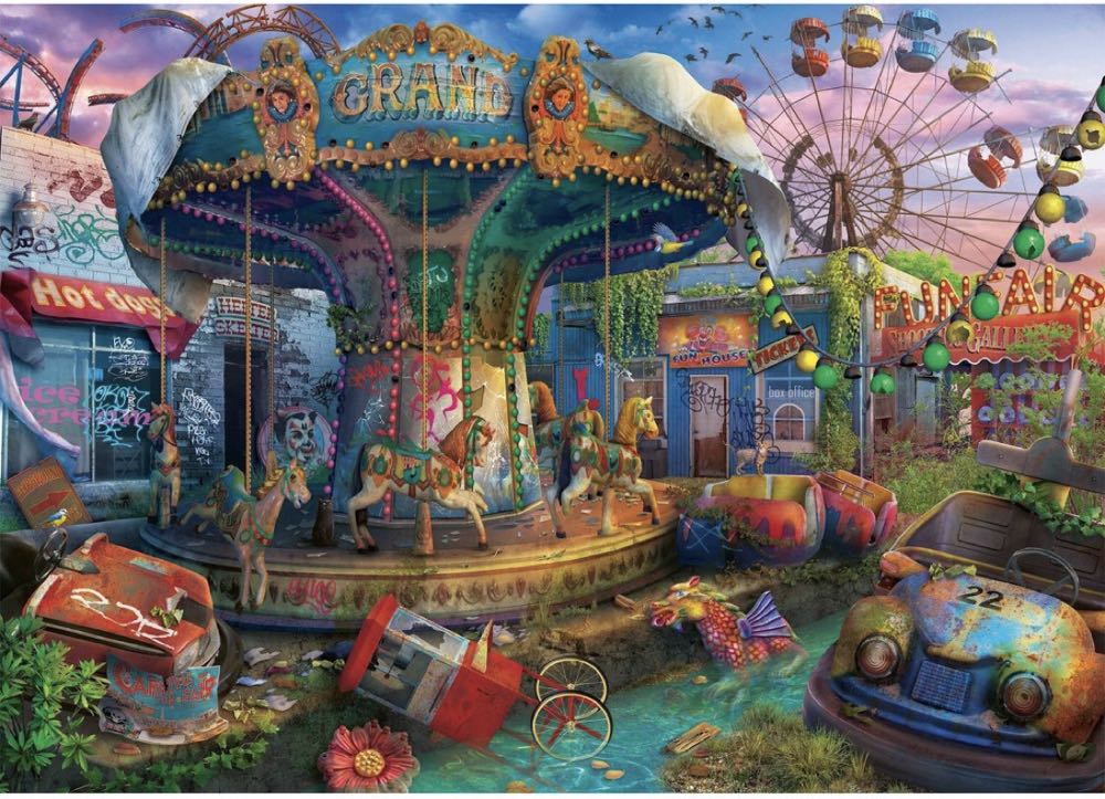 Abandoned: Gloomy Carnival - Ravensburger puzzle collectible - Main Image 2