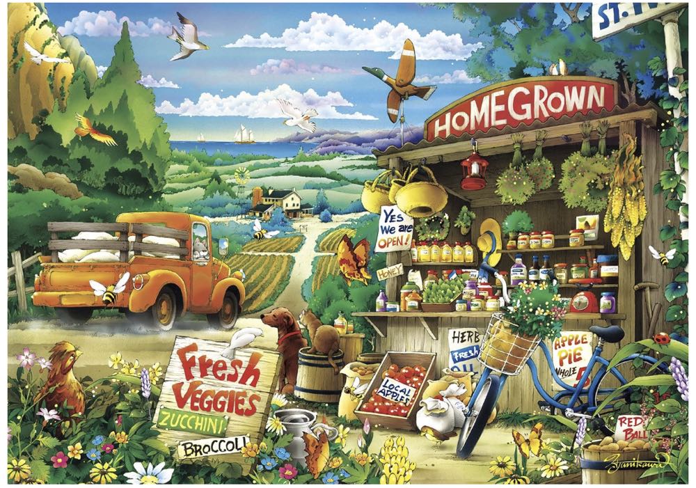 Country Road - Traded - Buffalo puzzle collectible - Main Image 2