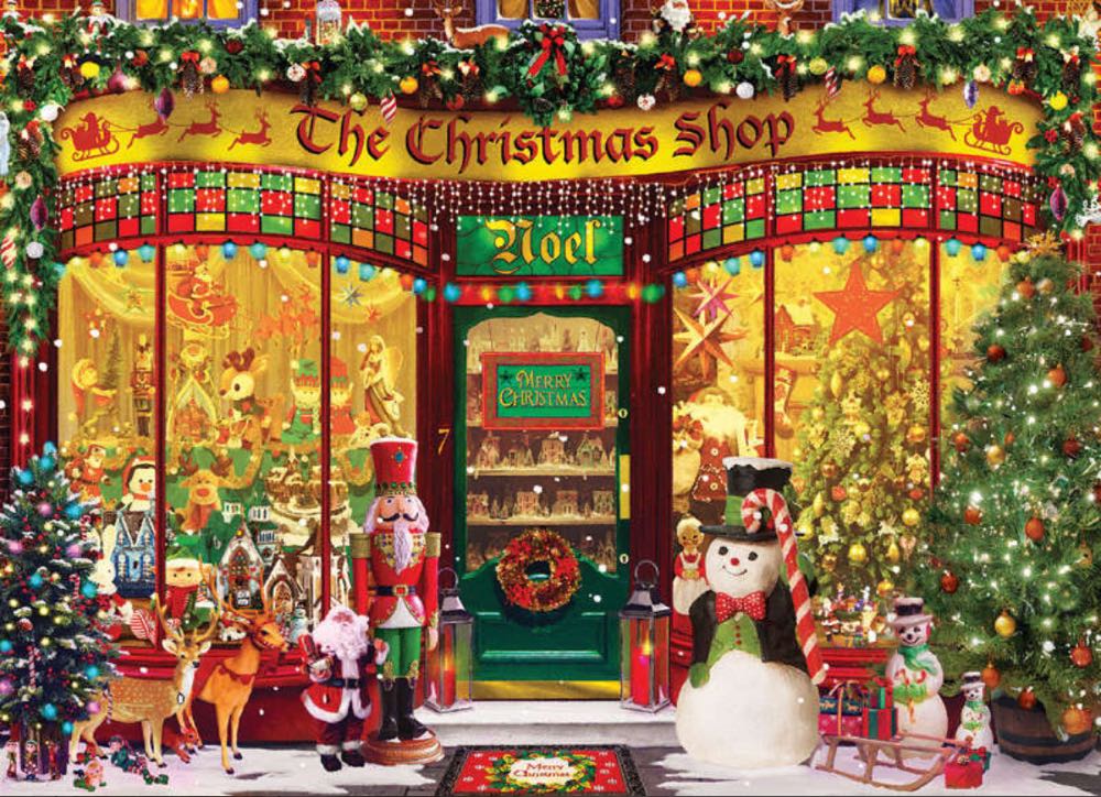The Christmas Shop - EuroGraphics puzzle collectible - Main Image 2