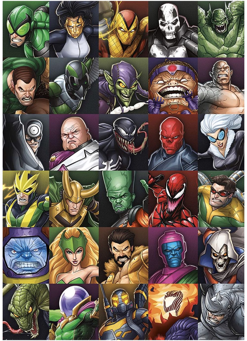 Marvel Villains Collage - Aquarius puzzle collectible - Main Image 2
