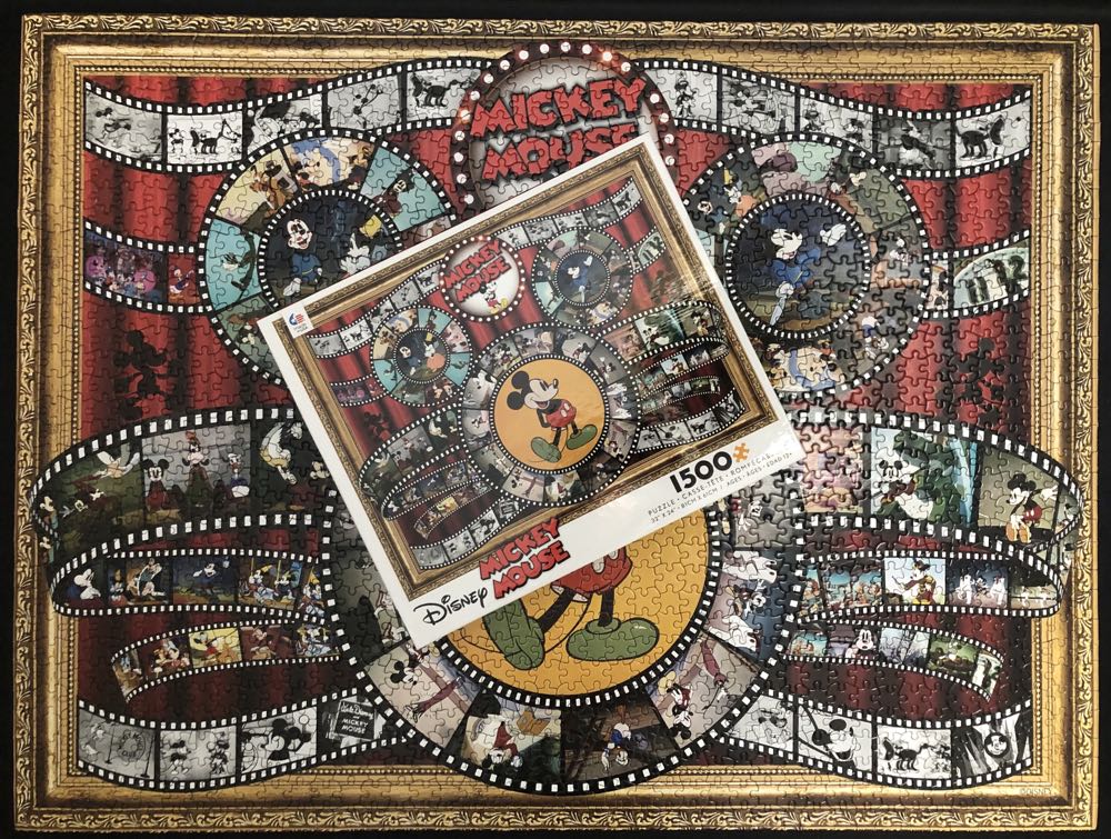Mickey Mouse Movie Reel - Ceaco puzzle collectible - Main Image 3