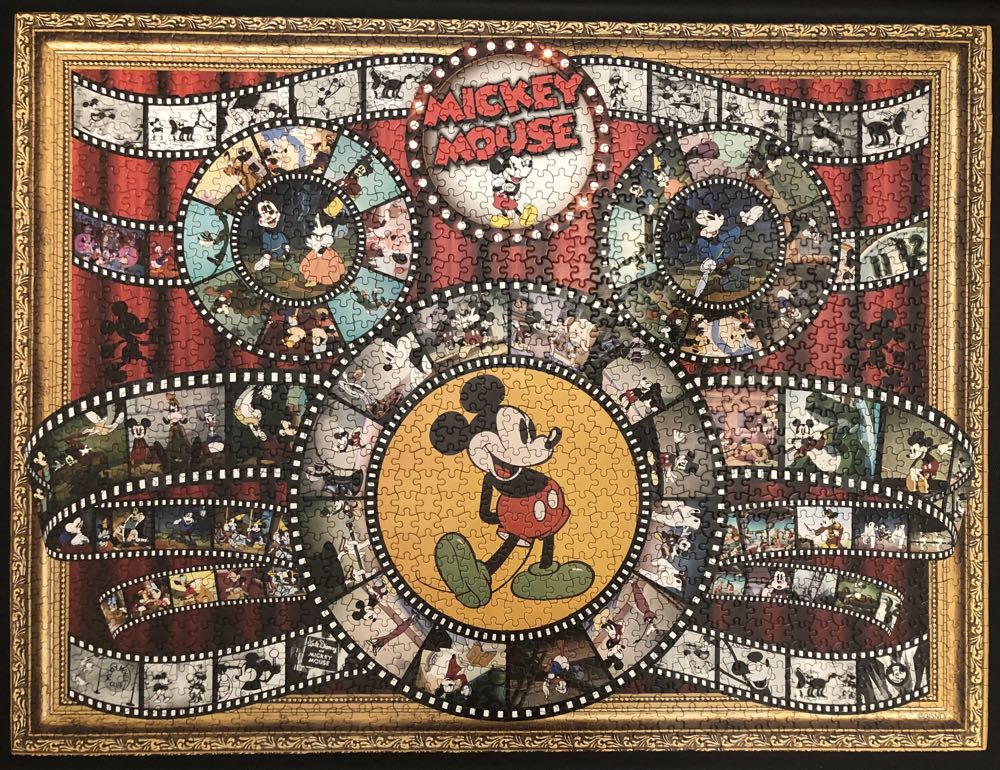 Mickey Mouse Movie Reel - Ceaco puzzle collectible - Main Image 4