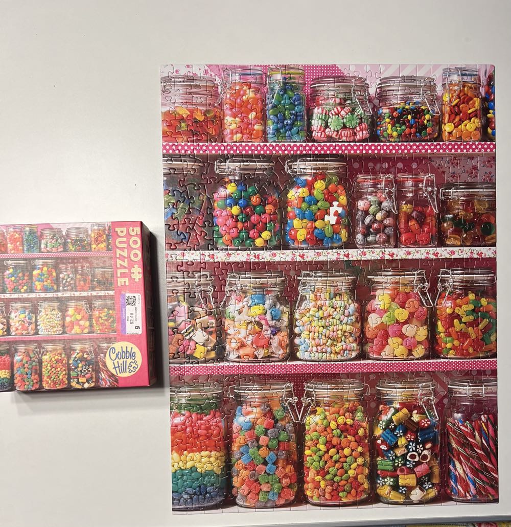 Candy Shelf*^ - Cobble Hill puzzle collectible [Barcode 625012572194] - Main Image 3