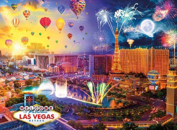 Fabulous Las Vegas - Buffalo puzzle collectible [Barcode 079346118410] - Main Image 2