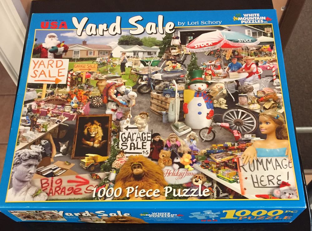 Yard Sale*#% - White Mountain puzzle collectible [Barcode 724819251520] - Main Image 2