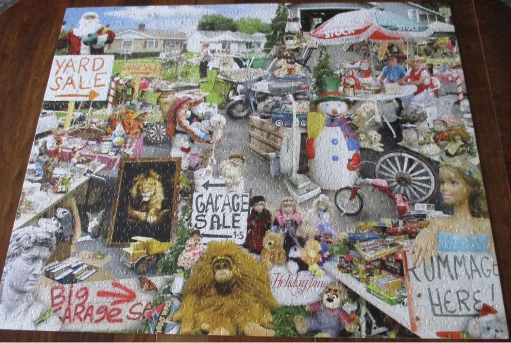 Yard Sale*#% - White Mountain puzzle collectible [Barcode 724819251520] - Main Image 4