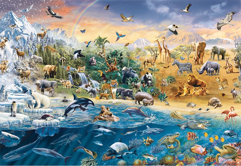 Our Wild World - Ravensburger puzzle collectible [Barcode 4005556163649] - Main Image 2