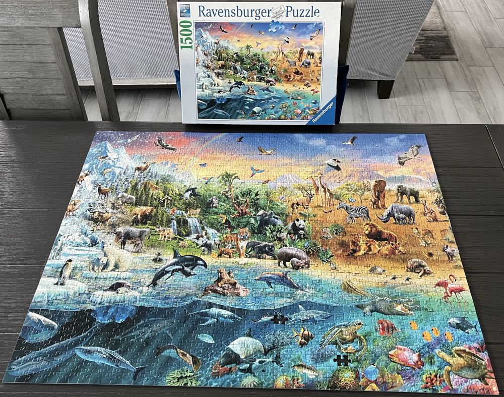 Our Wild World - Ravensburger puzzle collectible [Barcode 4005556163649] - Main Image 3