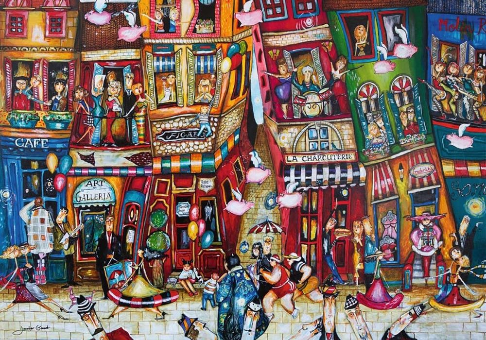 When Pigs Fly - Ravensburger puzzle collectible [Barcode 4005556152759] - Main Image 2