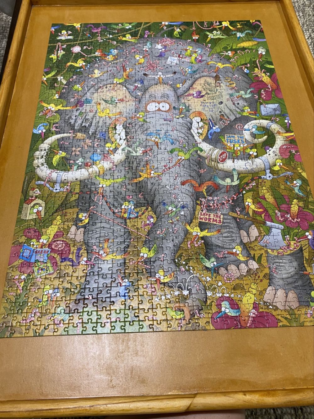Elephant’s Life - HEYE puzzle collectible [Barcode 4001689299217] - Main Image 2
