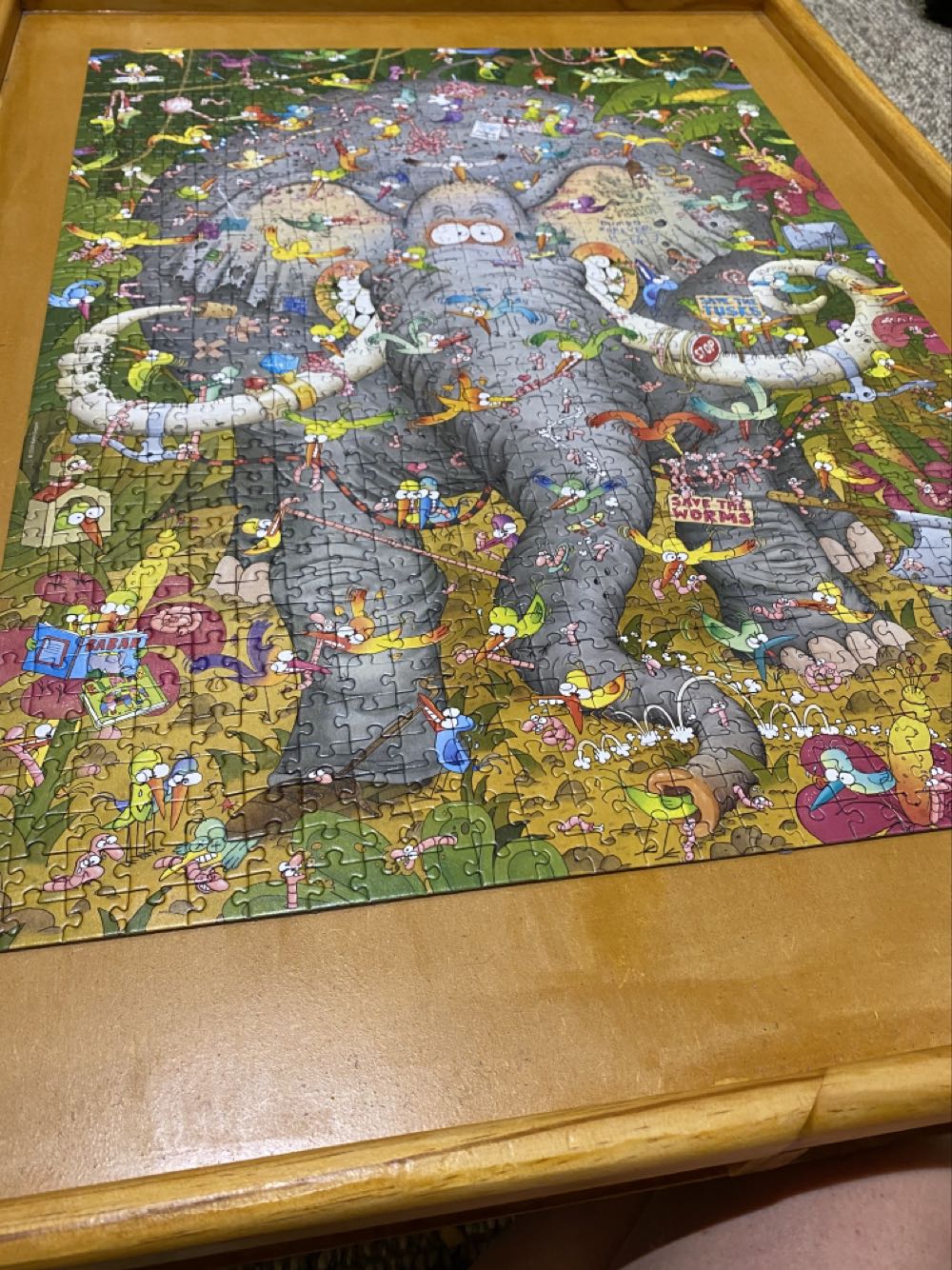 Elephant’s Life - HEYE puzzle collectible [Barcode 4001689299217] - Main Image 3